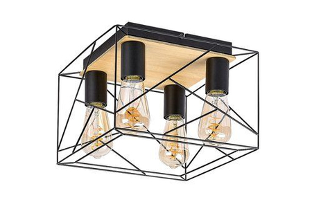 Lampa sufitowa Rabalux Boire 71024 czarny