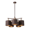 Żyrandol Elstead Lighting Balance brązowy BALANCE5-BRPB