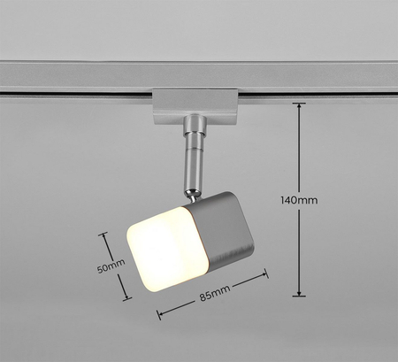Lampa szynowa Trio 78150107 srebrny