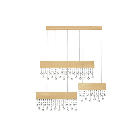 Lampa wisząca Luces Exclusivas OLEVIRA LE45146 złoty i odcienie złota