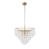 Lampa wisząca Endon Lighting Toulouse 114198 mosiądz