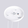 Sollux Lighting Lampa wisząca HALO 3P biała SL.1710
