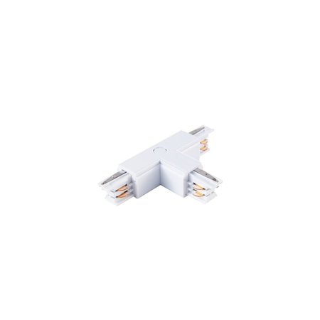 Eko-Light Łącznik Lampy Track Light Biały 3-obwodowy Typ: T UL ML7093 BIAŁY