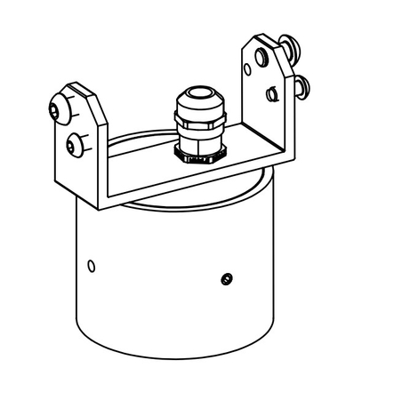 ADAPTER ASKER HEAD 7711 BLACK LED ACCESORIUM  O60mm