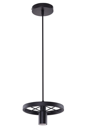 Lampa wisząca RANCH 1 Azzardo AZ1648 black