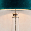 Lampa stołowa Endon Lighting Winslet 90545 nikiel