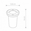 Lampa PAOLI inox 9554 Nowodvorski Lighting