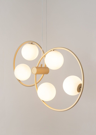 Sigma 33409 AQUA 1 lampa wisząca złoty beż