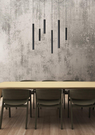 Lampa wisząca Lucide LORENZ 74403/06/30 czarny