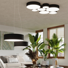 Sollux Lighting Lampa wisząca ARENA 35 czarna SL.0115