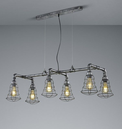 Lampa wisząca Trio 307000688 srebrny