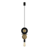 Lampa wisząca Nowodvorski DROPS WOOD E 11177 Czarny Złoty