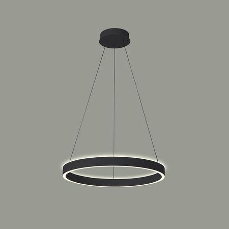 Lampa wisząca Italux PND-56215D-060RPC-BK-3KS4K-TRDIMM Czarny