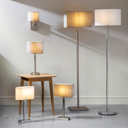 Klosz/Abażur Endon Lighting Rectangular 77476 szary