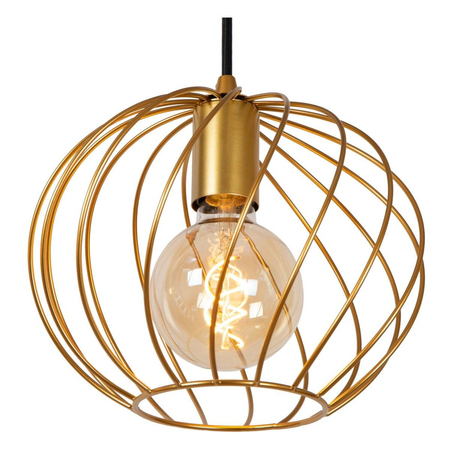 Lampa wisząca Lucide DANZA 21428/03/02 czarny/złoty