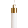 Glamour Lampa wisząca Abigali Cilinder 2 WW 16W, złoty