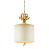 Lampa wisząca Elstead Lighting Trellis beżowy/złoty FB-TRELLIS-P