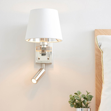 Kinkiet Endon Lighting Harvey 73027 nikiel