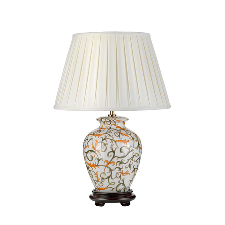 Lampa stołowa Elstead Lighting Soling kremowy DL-SOLING-TL