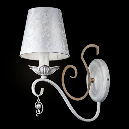 Kinkiet Maytoni ARM004-01-W Monile - Biały z dodatkiem złota