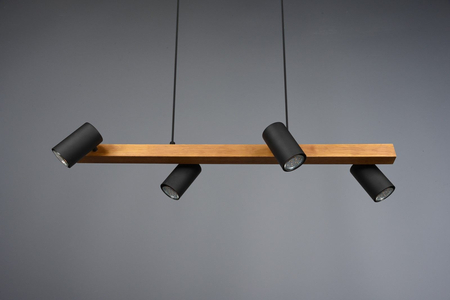 Lampa wisząca Trio 312490432 czarny
