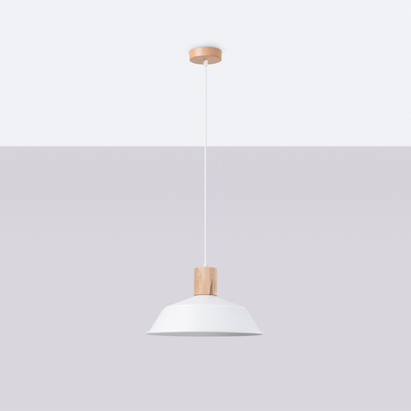 Sollux Lighting Lampa wisząca FANO biała SL.1321