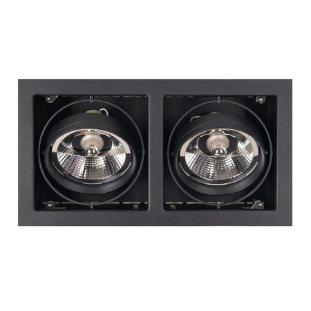 Oprawa wpuszczana Maxlight MATRIX H0049 czarny/chrom