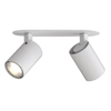 Spot Astro Ascoli Twin Recessed 1286097 Biały z Teksturą