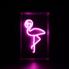 Lampa stołowa Zuma Line FM-WN33 NEON FLAMINGO LED