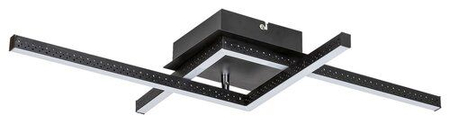 Lampa sufitowa Rabalux Casimir 5267 czarny matowy