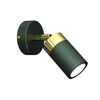 Milagro Kinkiet JOKER GREEN/GOLD 1xGU10 MLP7717 ZIELONY / ZŁOTY