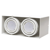 Milagro Lampa Sufitowa Blocco Biały 2x7W GU10 Led ML478 BIAŁY