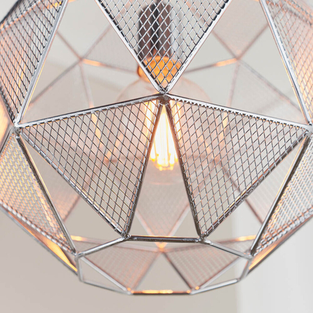 Endon Lighting Lampa wisząca 72817 chrom