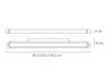 Kinkiet Artemide 1919010A Talo LED 150