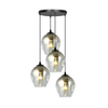 Lampa wisząca ISTAR 4 BL PREMIUM GRAFIT Emibig 680/4PREM czarny