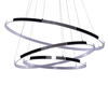 Lampa wisząca WHEEL 3 DIMM CHROME Azzardo AZ2989 chrome