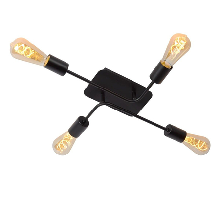 Lampa sufitowa Lucide LESTER 21118/04/30 czarny