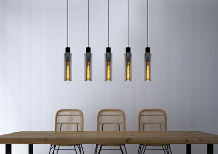 Lampa wisząca Lucide ORLANDO 74404/05/65 czarny