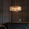 Lampa wisząca Endon Lighting Clifton 104467 nikiel