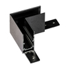 Łącznik szynowy BETA TRACK MAGNETIC57 230V CORNER90 A BK Azzardo AZ5158 czarny