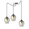 Lampa wisząca LEVEL 3 BL GRAFIT Emibig 757/3 czarny