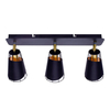 Milagro Lampa sufitowa RICK 3xE14 ML5567 CZARNY