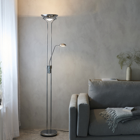Endon Lighting Lampa podłogowa ROME-CH chrom