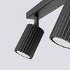 Sollux Lighting Plafon KARBON 3L czarny SL.1581
