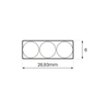 Eko-Light MODUŁ LED EKO-SSMINI3 9000K 0,7W 55S50 EKM1523