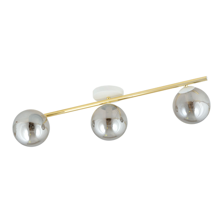 Lampa sufitowa SPLENDI 3 Emibig 1247/3 biały/złoty