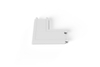 Łącznik szynowy GAMMA TRACK MAGNETIC 5mm L CONNECTORNECTOR BK Azzardo AZ5325 biały
