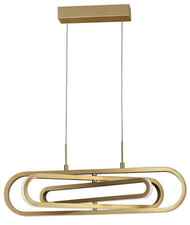 Lampa wisząca Luces Exclusivas HOYO LE41399 złoty