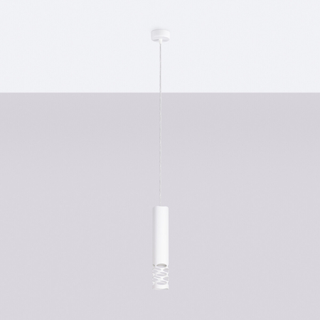 Sollux Lighting Lampa wisząca LIRO 1 biały SL.1691