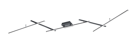 Lampa sufitowa Trio 628410532 czarny